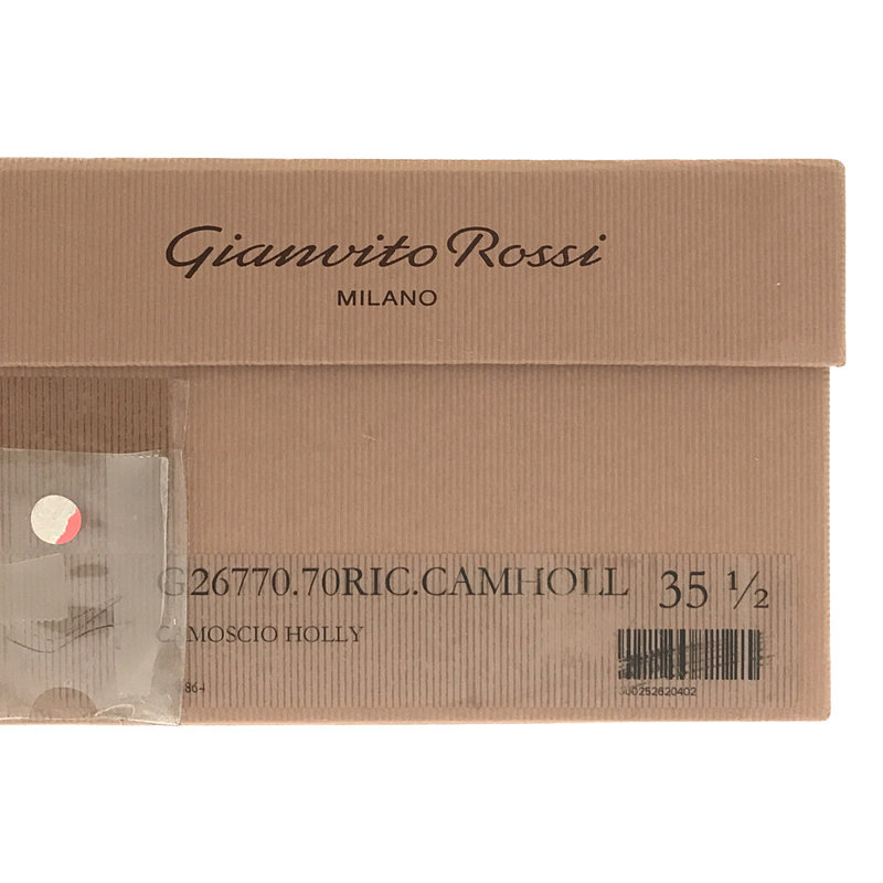 Gianvito Rossi / ジャンヴィト ロッシ イタリア製 スエード ポインテッドトゥ パンプス 箱・保存袋有