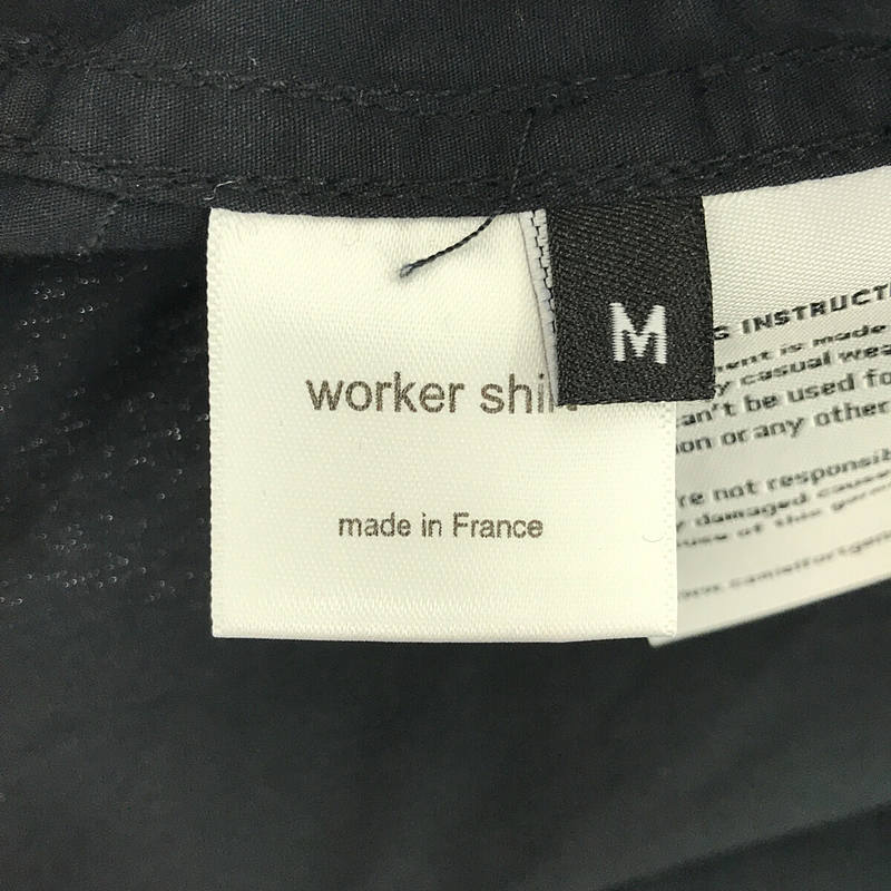 CAMIEL FORTGENS / カミエル フォートへンス worker shirt オープンカラー ワーカーシャツ