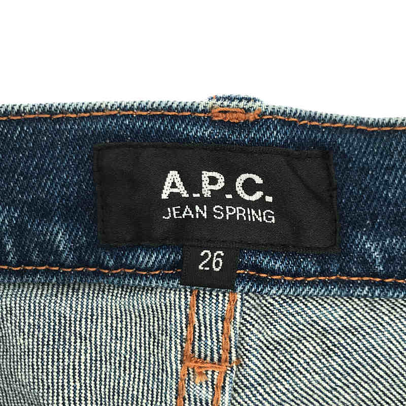 A.P.C. / アーペーセー JEAN SPRING 5P 濃紺 デニム パンツ