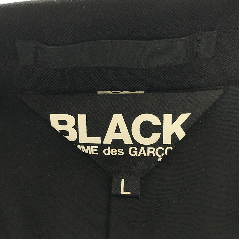 BLACK COMME des GARCONS / ブラックコムデギャルソン AD2017 3B シングル ブレスト デザイン テーラード ジャケット