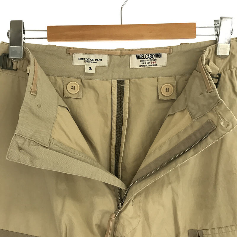 ​NIGEL CABOURN / ナイジェルケーボン LIMITED EDITION EXPEDITION PANT イングランド製 切替 サスペンダー ミリタリー パンツ