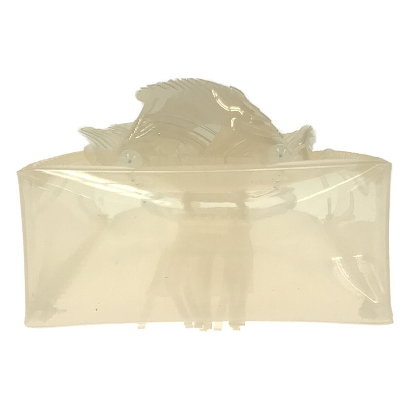 Mame Kurogouchi / マメクロゴウチ TRANSPARENT SCULPTURAL MINI HANDBAG PVC クリア ミニ ハンド バッグ 箱有