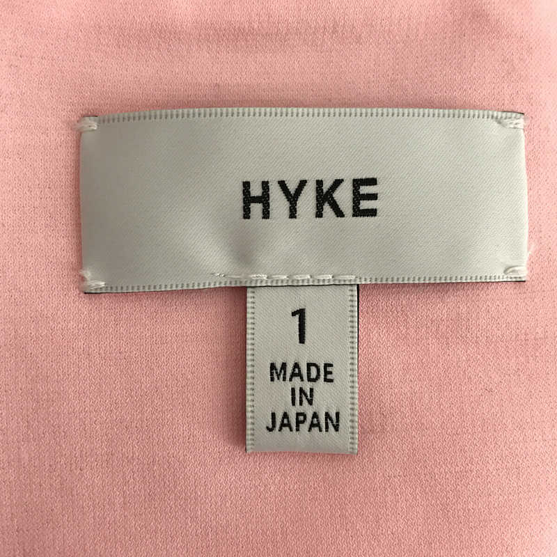 HYKE / ハイク LONG-SLV TEE コットン サイドジップ スリット プルオーバー カットソー