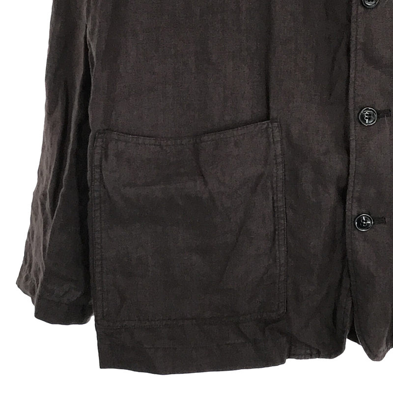 CONFECT / コンフェクト リネン 100％ シングルブレスト ジャケット