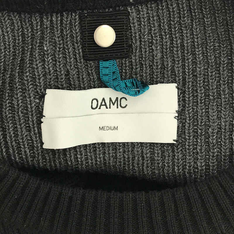 OAMC / オーエーエムシー ニット切替 ビッグ半袖Tシャツ