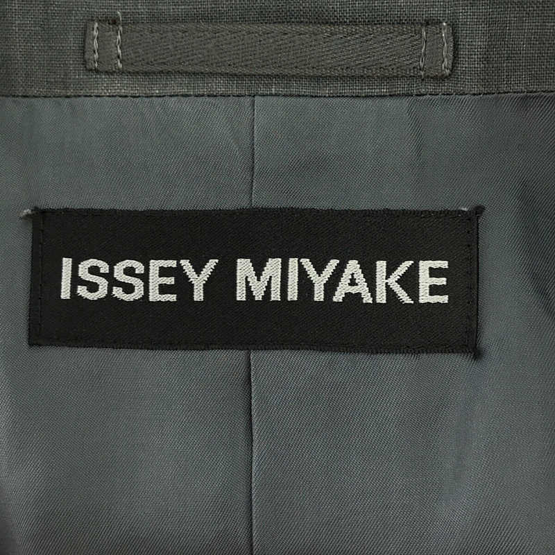 ISSEY MIYAKE MEN / イッセイミヤケメン リネン 4B テーラードジャケット