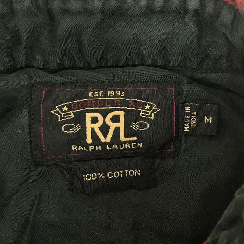 RRL / ダブルアールエル チェック ウエスタンシャツ