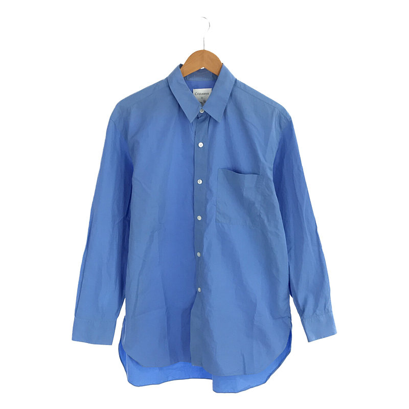 salvatore piccolo handmade poplin men's shirt 長袖シャツ