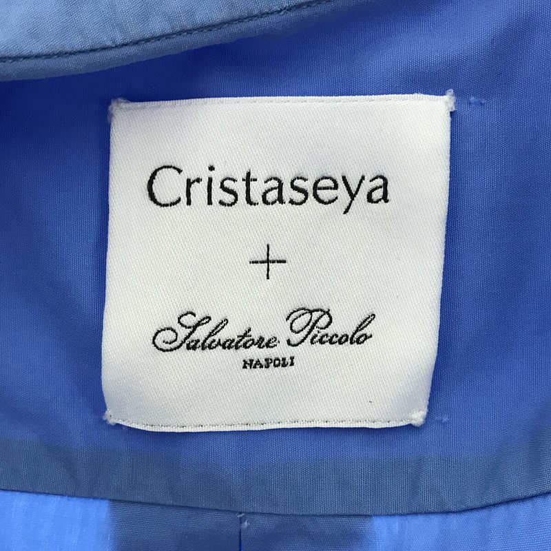 Cristaseya / クリスタセヤ salvatore piccolo handmade poplin men's shirt 長袖シャツ