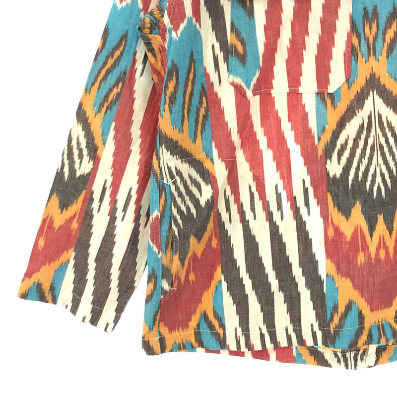 Engineered Garments / エンジニアドガーメンツ Cagoule Shirt -Cotton Ikat-Multi Color プルオーバー カグールシャツ フーディー メキシカン パーカー