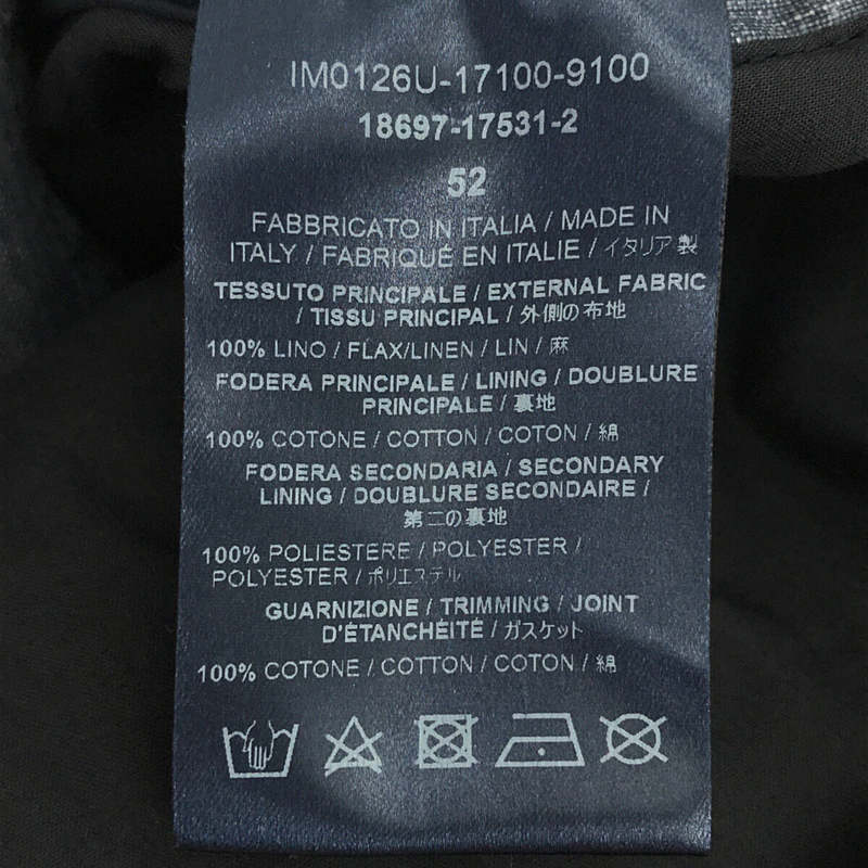 HERNO / ヘルノ リネン ワックスコーティング トレンチコート