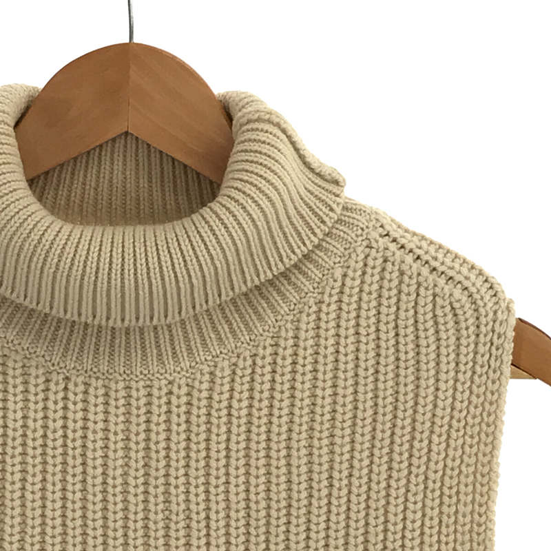 オールノット HYKE ハイク RIBBED TURTLENECK SWEATER CAPE - 通販