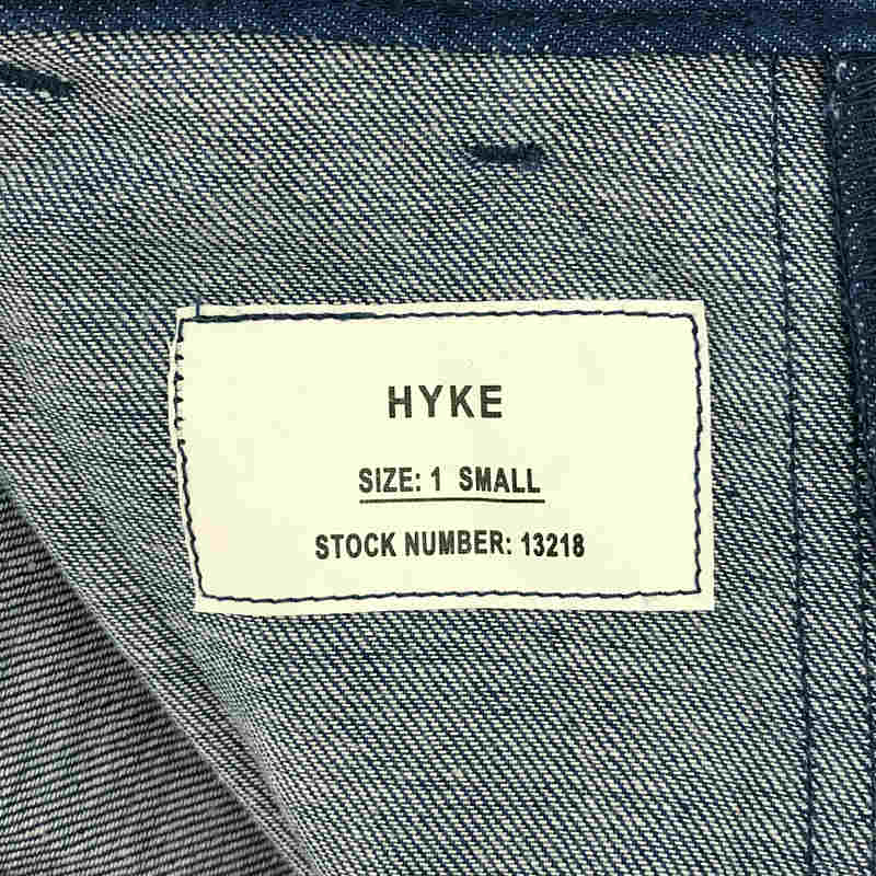 HYKE / ハイク DENIM BAKER PANTS  デニムベイカーパンツ