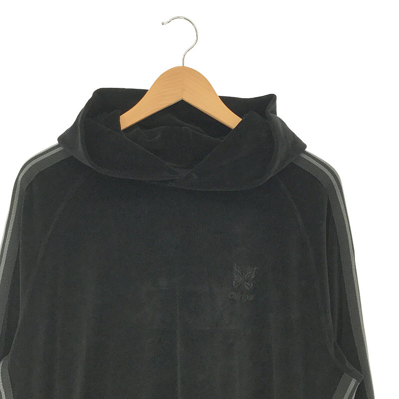 Needles / ニードルス × Charcoal TOKYO チャコール トーキョー  別注 Track Hoody C/PE Velour ベロア プルオーバー トラックジャージ フーディー パーカー