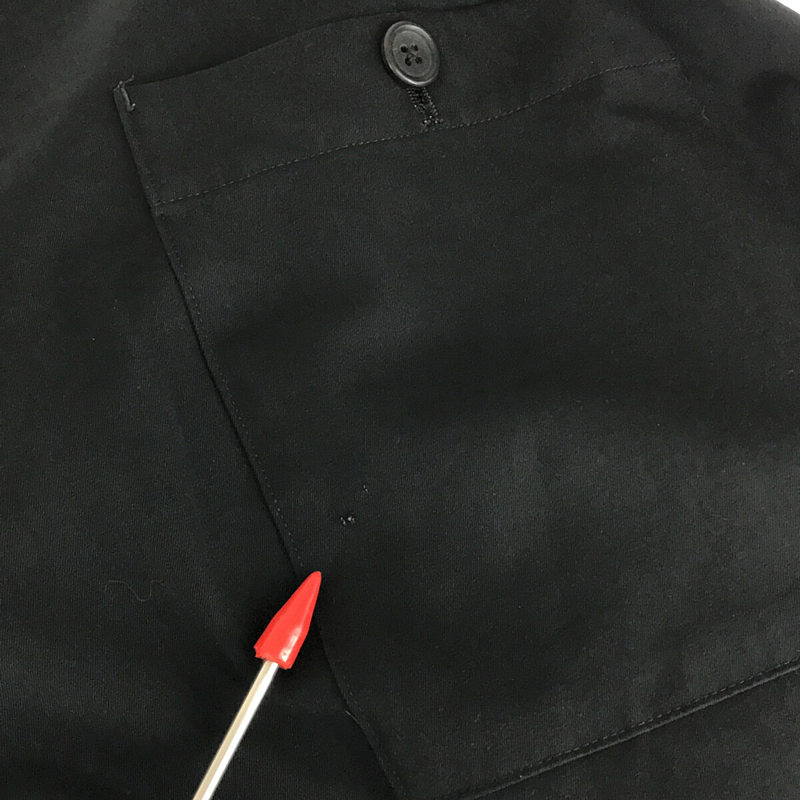 YOHJI YAMAMOTO POUR HOMME / ヨウジヤマモトプールオム ウールギャバ アンクル ワイド パンツ