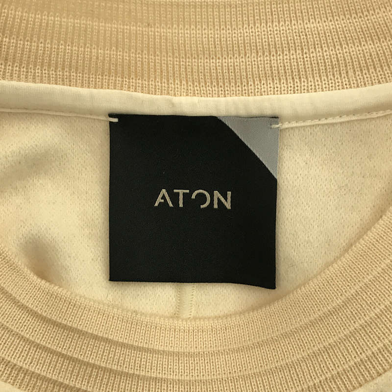 ATON / エイトン ウールニット ロングプルオーバー