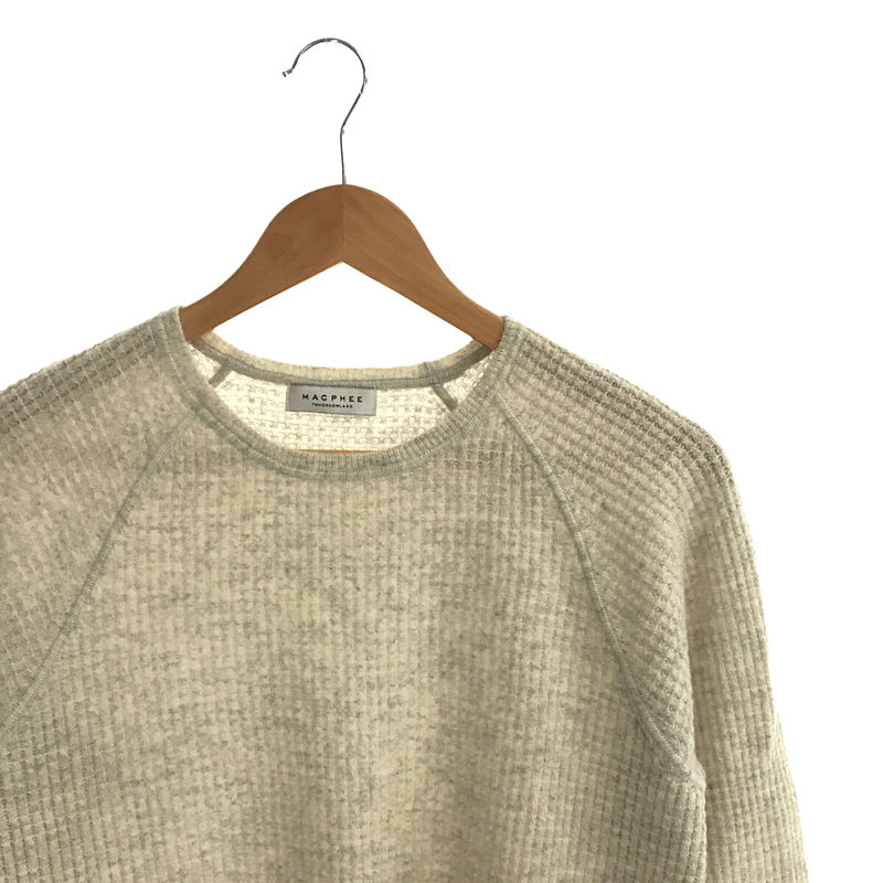 Tomorrowland MACPHEE / トゥモローランド マカフィー カシミヤ100% ワッフルニット セーター