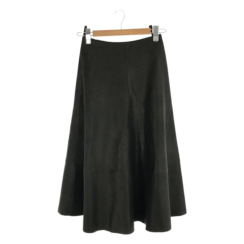 LEATHER FLARE SKIRT レザーフレアスカート | ブランド古着の買取