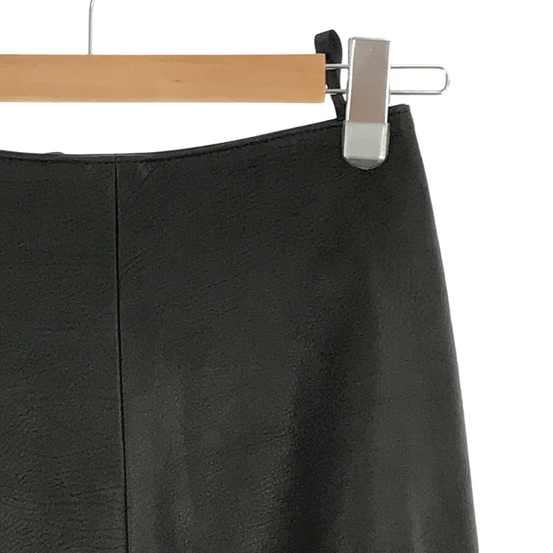 MADISON BLUE / マディソンブルー LEATHER FLARE SKIRT レザーフレアスカート