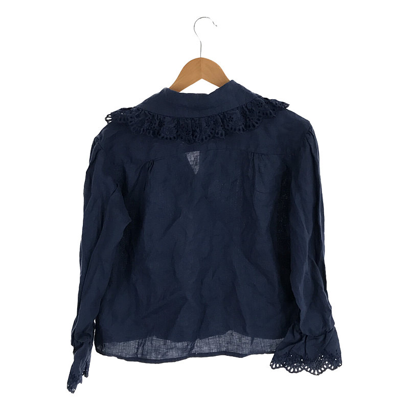 マディソンブルー　ブラウス EMBROIDERY LACE SH レースカラーブラウス シャツ | ブランド