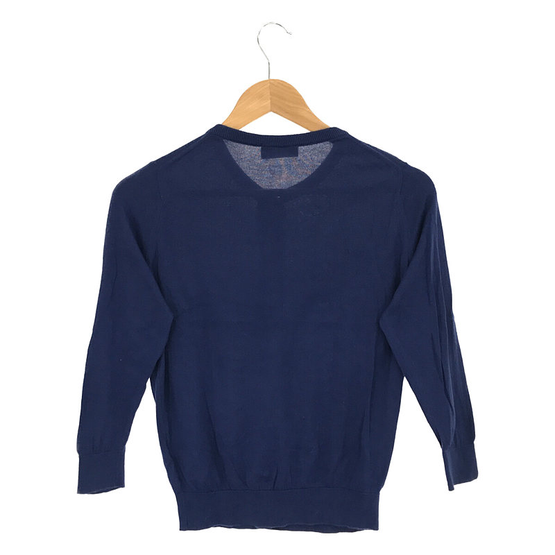 JOHN SMEDLEY / ジョンスメドレー コットン ハイゲージ ニット カーディガン