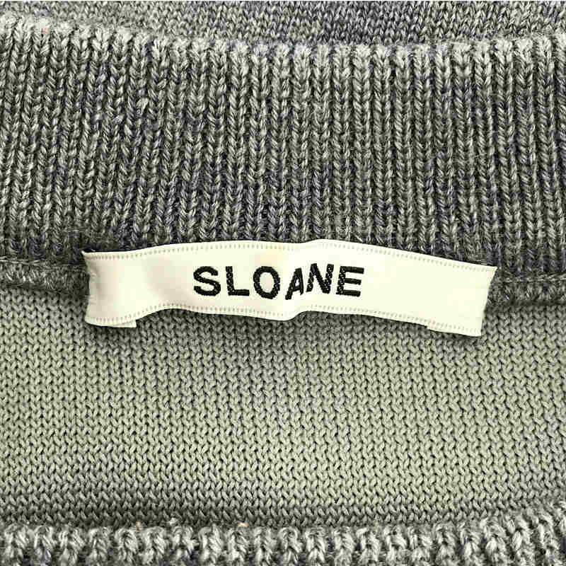 SLOANE / スローン 12G ダブルフェイス天竺　ワンピース