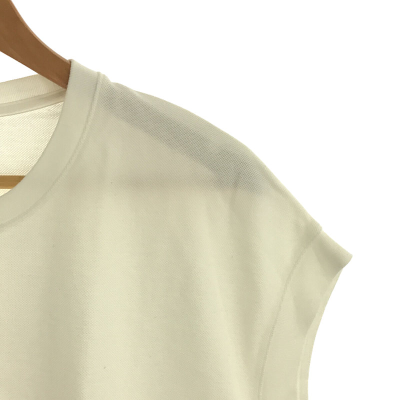 MHL. / エムエイチエル マーガレットハウエル コットン 鹿の子 クルーネック カットソー Tシャツ