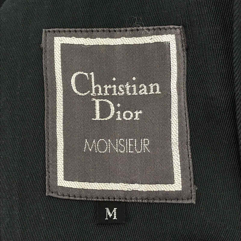 Christian Dior Monsieur / クリスチャン ディオール ムッシュ 1990s ヴィンテージ ナイロン綿ツイル ダブルコート