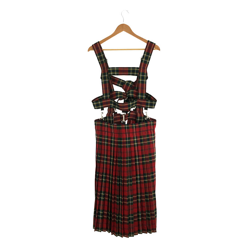 キディル Harness Pleats Skirtウエスト