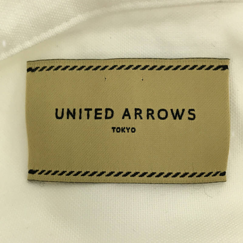 UNITED ARROWS / ユナイテッドアローズ C/L コットン フリル スタンドカラー シャツ ブラウス