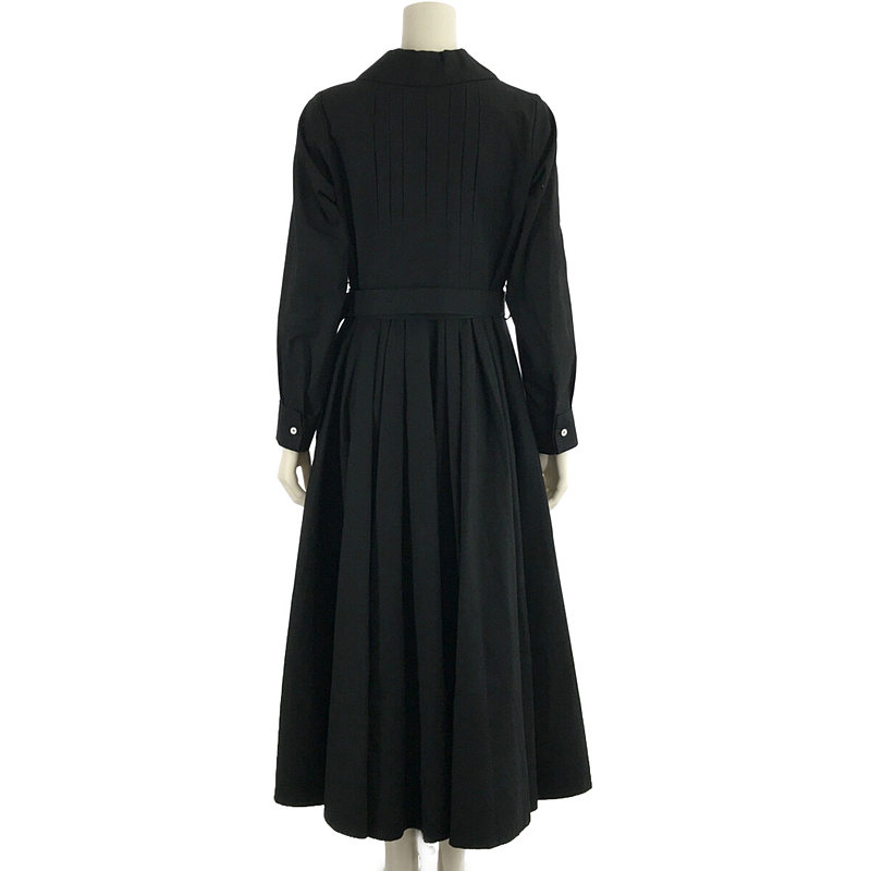 foufou / フーフー 【THE DRESS #19】front tuck button one piece ベルト付き フロントタックボタンワンピース