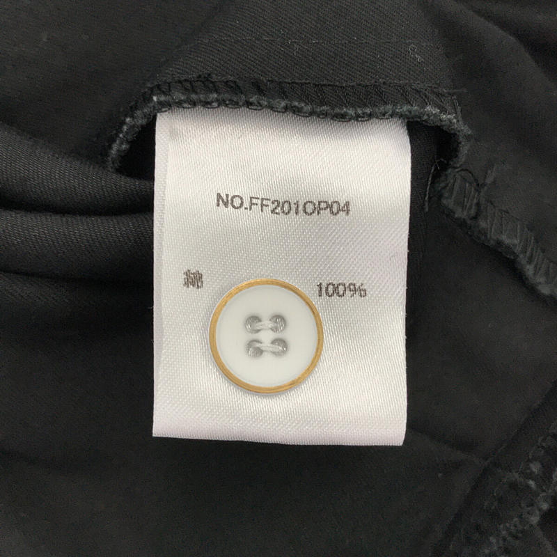 foufou / フーフー 【THE DRESS #19】front tuck button one piece ベルト付き フロントタックボタンワンピース