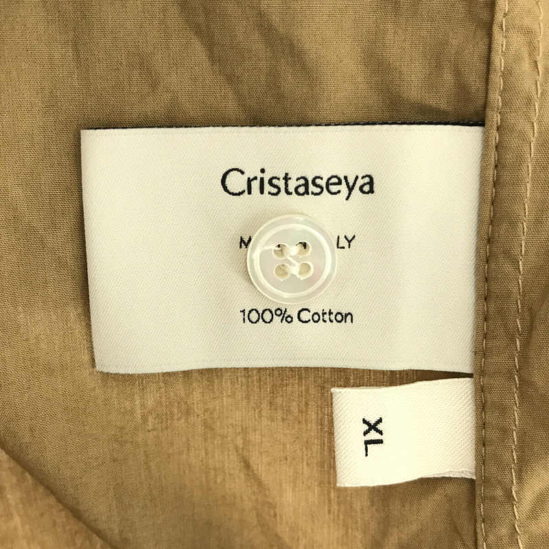 Cristaseya / クリスタセヤ Mao Collar Shirt マオカラーシャツ