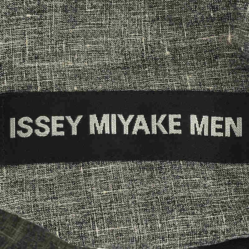 ISSEY MIYAKE MEN / イッセイミヤケメン リネン リバーシブル ジャケット