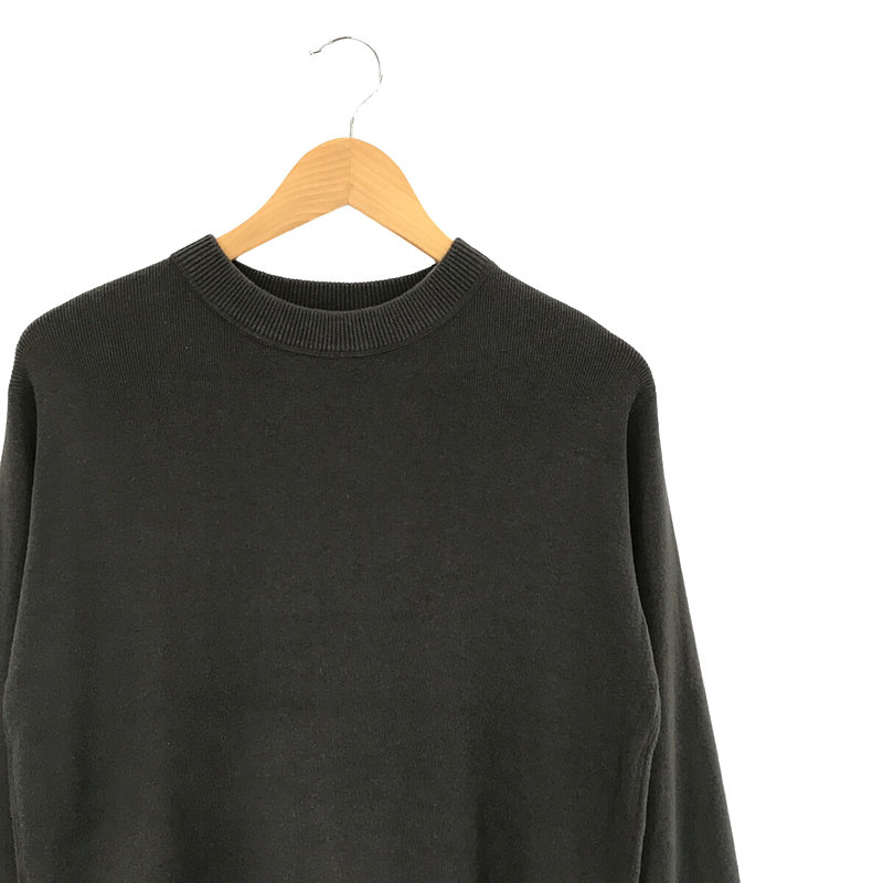 C/C CREW NECK SWEATER コットン/カシミヤ クルーネックセーター ニットHYKE / ハイク