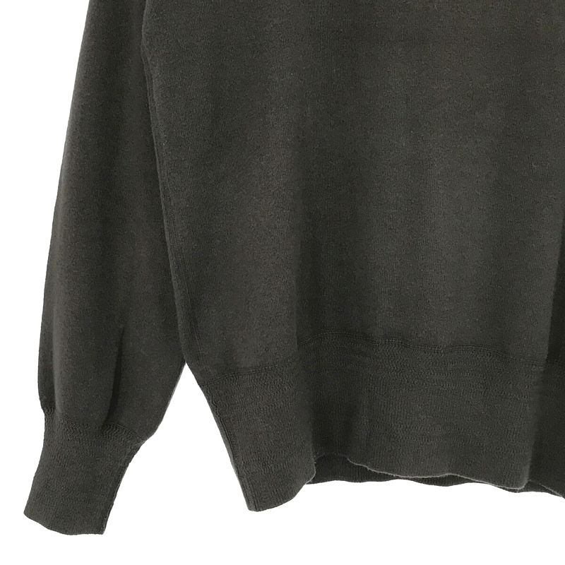 HYKE / ハイク C/C CREW NECK SWEATER コットン/カシミヤ クルーネックセーター  ニット