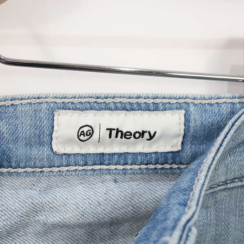 AG adriano Goldschmied / エージー アドリアーノゴールドシュミット ×theory / THE STILT CROP クロップド デニムパンツ