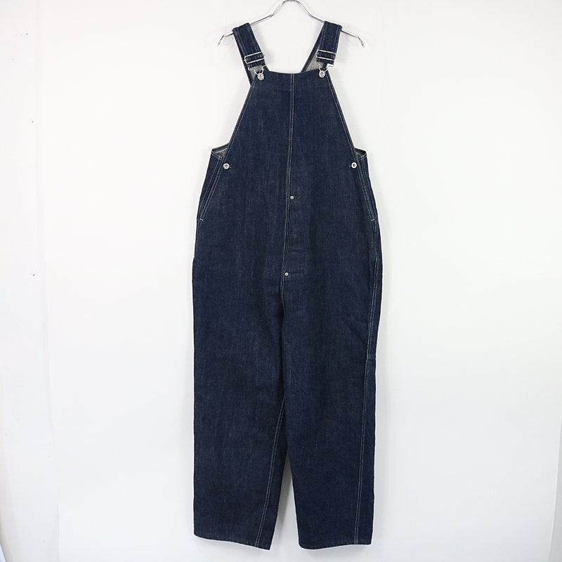 0054 TYPE2 INDIGO DENIM タイプツー ノンウォッシュデニムサロペット