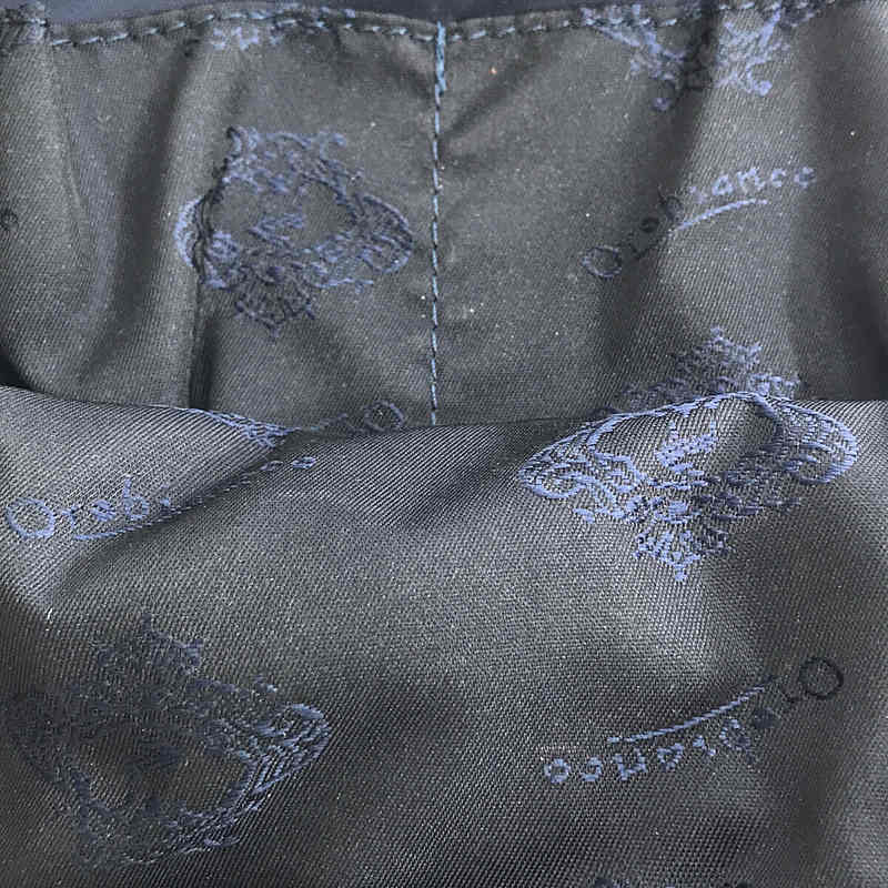 Orobianco / オロビアンコ レザー 切替 ナイロン ボディバッグ