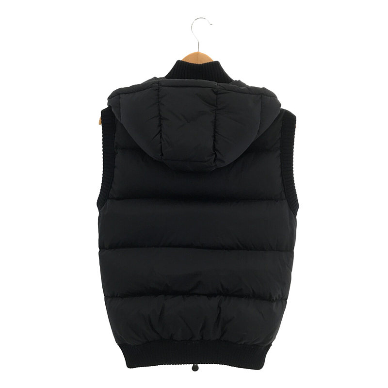 MONCLER / モンクレール MAGLIONE TRICOT GILET ニット切替ダウンベスト