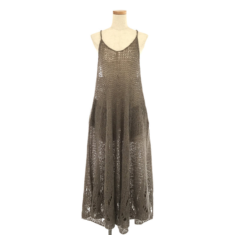 Mohair Shetland Dress モヘアニット ワンピース