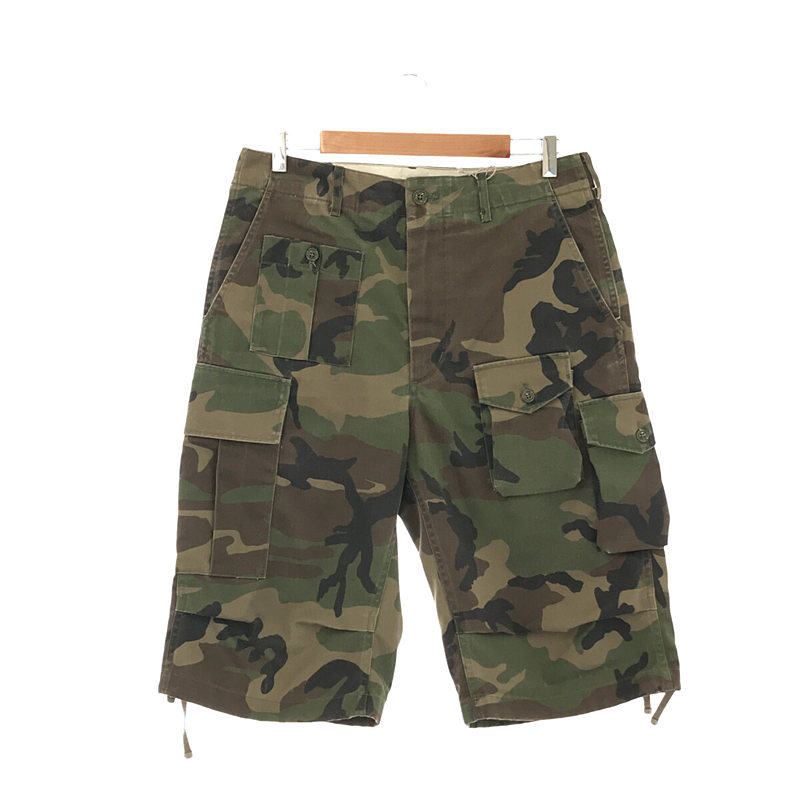 ×  BEAMS PLUS 別注 BDU 3/4 Shorts Camouflage / 迷彩 カモ柄 ミリタリー パンツ