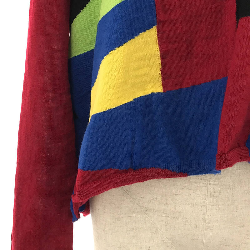 COMME des GARCONS COMME des GARCONS / コムコム パッチワーク ワイド二ット