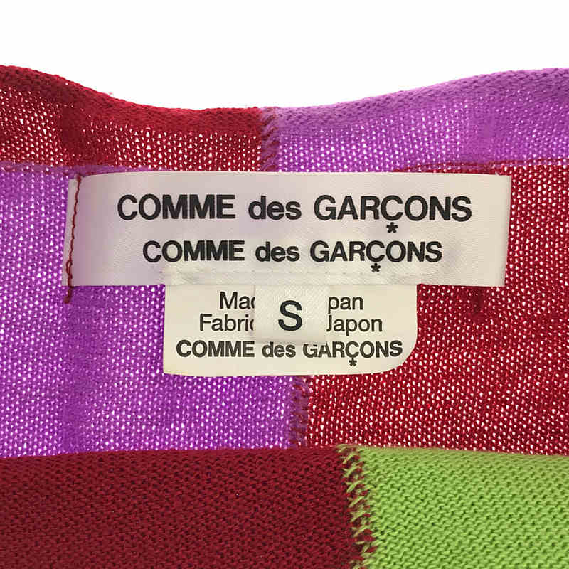 COMME des GARCONS COMME des GARCONS / コムコム パッチワーク ワイド二ット