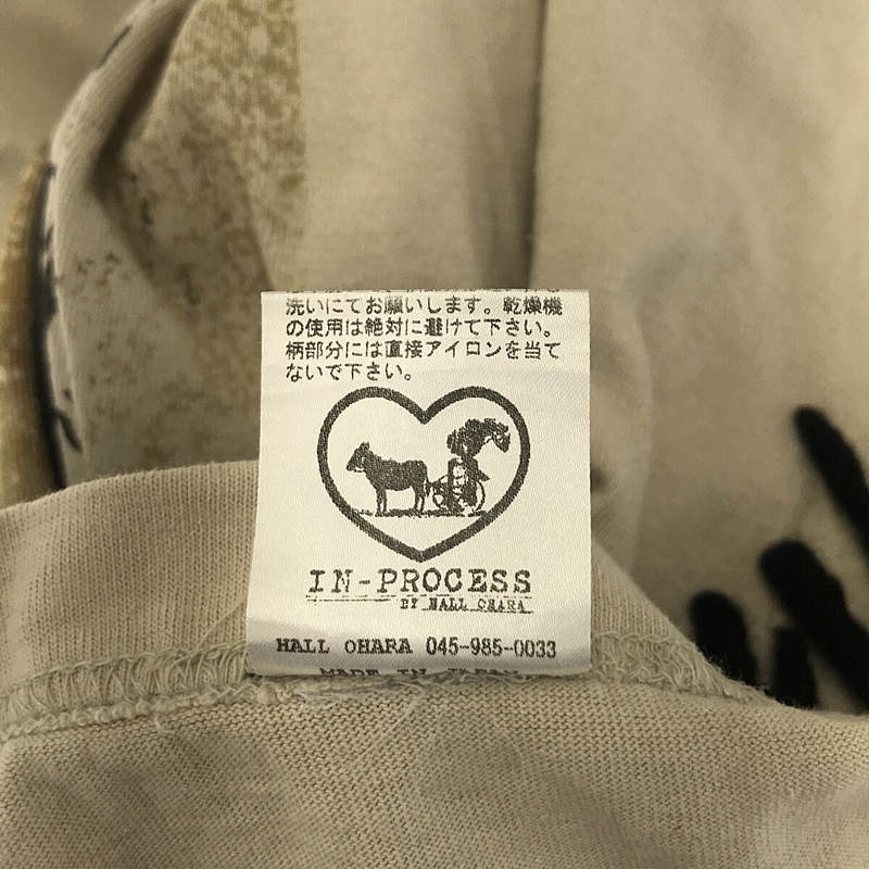 IN-PROCESS Tokyo / インープロセストーキョー フリンジ プリント ワンピース
