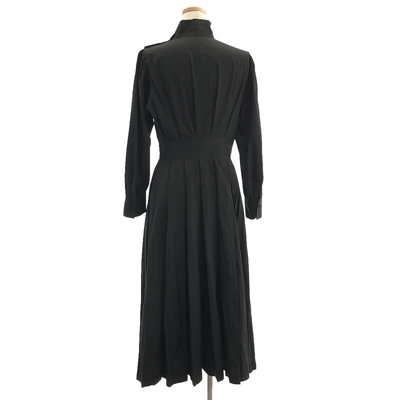 foufou / フーフー THE DRESS #14 high neck tuck one-piece ワンピース