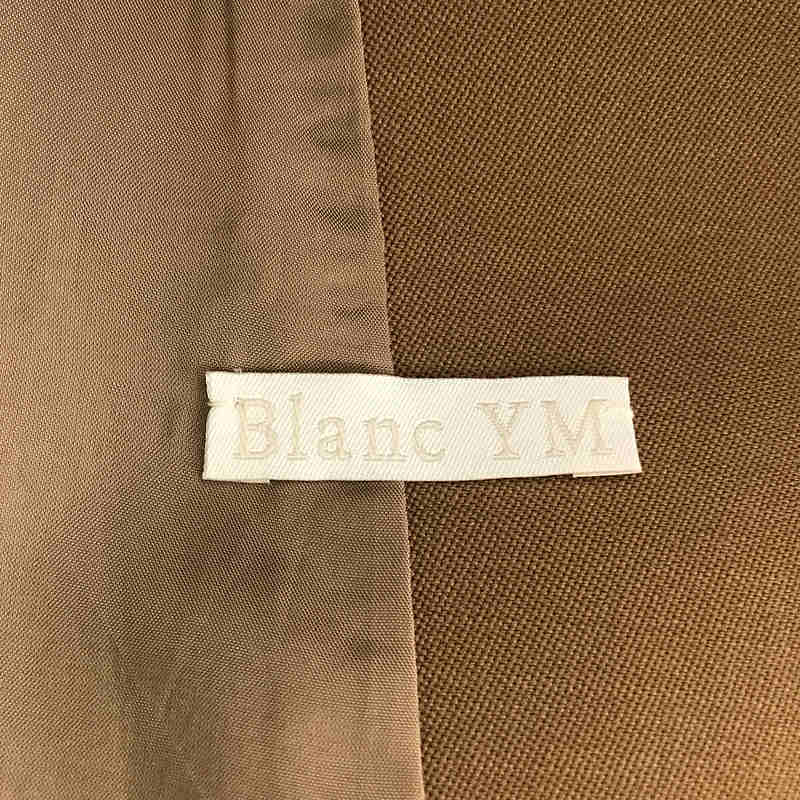 Blanc YM / ブランワイエム 総裏地・ベルト付き / オーバー ショートトレンチコート