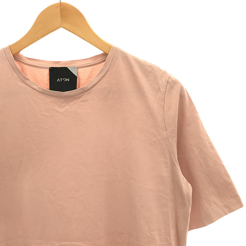 ATON / エイトン コットン クルーネックTシャツ