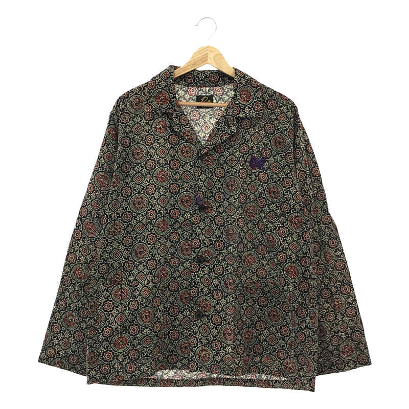 L/S Cabana Shirt - India Cotton Lawn / Batik Printed パピヨン カバナシャツ