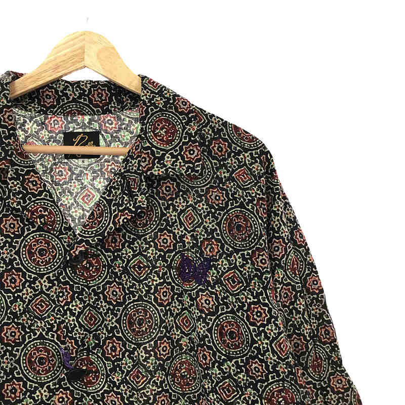 Needles / ニードルス L/S Cabana Shirt - India Cotton Lawn / Batik Printed パピヨン カバナシャツ